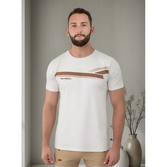 Polo Mc New Athletic Luther Crema Hombre