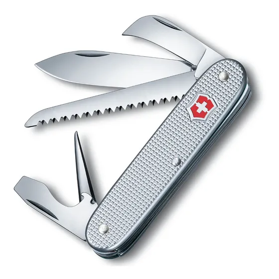 Navaja Suiza Victorinox Alox Cachas Aluminio Swiss Army 7