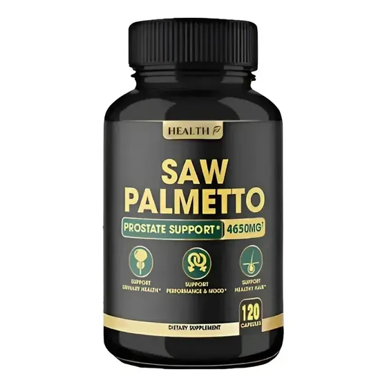 Saw Palmetto 120 Capsulas Soporte Prostatico Hombre Sin Sabor