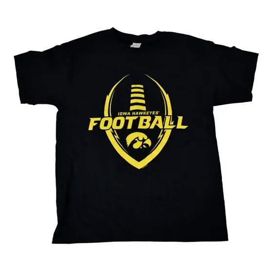 Franela Iowa Hawkeyes Football - Talla M Juvenil (14-16) 