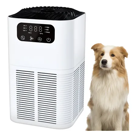 Purificador De Ar Alergia Hepa Elimina Pelo Poeira Cheiro Branco 12v