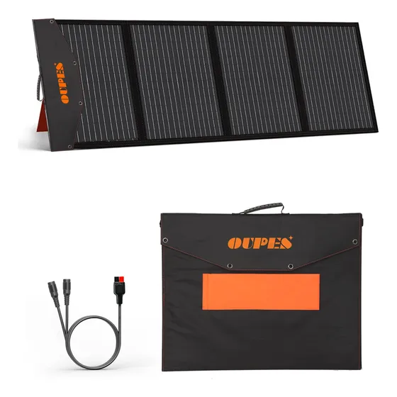 Oupe Panel Solar Portatil Para Jackery Mejor Diseño Ligero