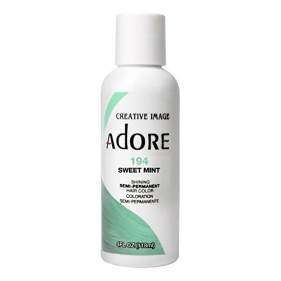 Tinte Para El Cabello Adore Semi Permanent Sweet Mint 118 Ml