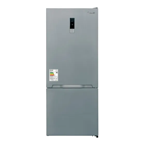 Refrigerador James Rj 55 It Frente Inox 407 Lts Frio Seco