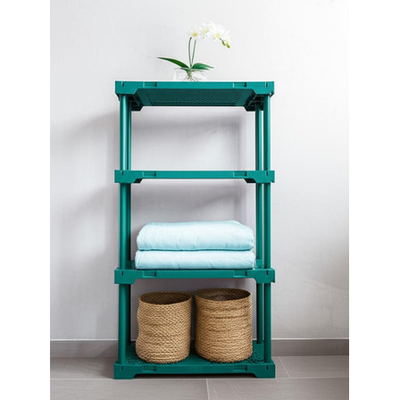 Prateleira Organizaçãp Grifit Poly Poly 4 Azul Lazuli Plástico Prateleira Organizaçãp Grifit Poly Poly 4 Azul Lazuli Plástico
