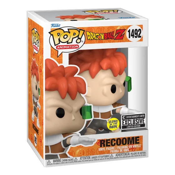 Recoome Funko Pop Dragon Ball 492 Fuerzas Especiales Ginyu