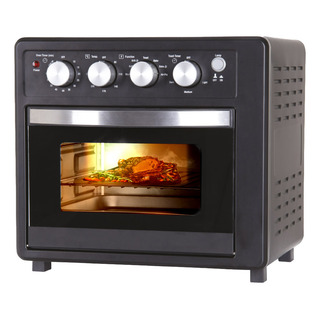 Horno Freidora De Aire Cuk By Gadnic Acero Inox 25 Litros Multifunción Con Temporizador Color Negro Horno Freidora De Aire Cuk By Gadnic Acero Inox 25 Litros Multifunción Con Temporizador Color Negro