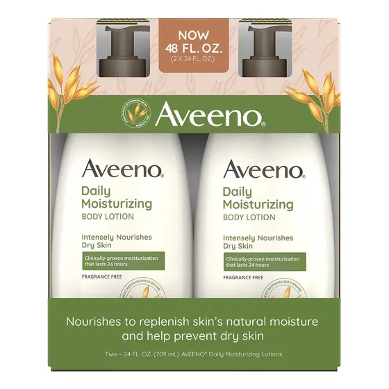 Loción Corporal Hidratante Aveeno, 700 Ml, Paquete De 2