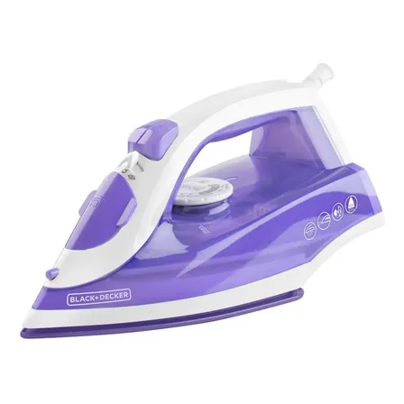 Plancha De Vapor Black + Decker Trueglide Irbd204-cl Púrpura