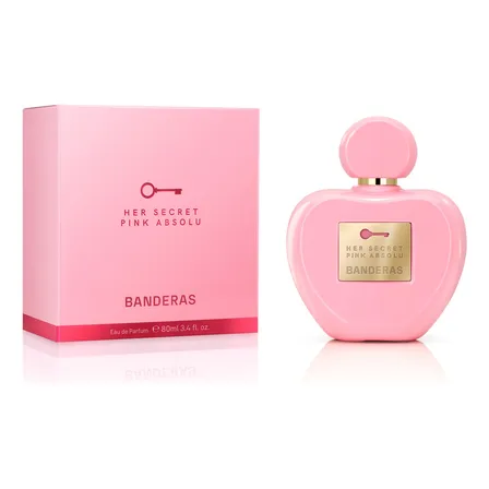 Perfume Her Secret Pink Absolu Eau De Parfum Antonio Banderas 80ml