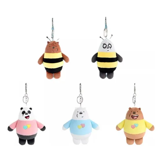 Peluche Colgante Llavero Osos Escandalosos De 12cm