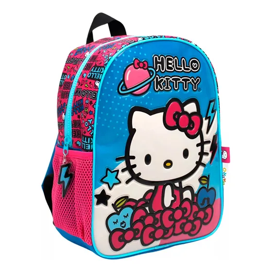 Mochila Infantil Hello Kitty 30cm Escolar Estampada - El Rey