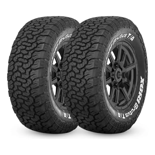 Kit 2 Pneus Aro 16 Xbri 245/75 R16 10pr 120/116q Brutus T/a