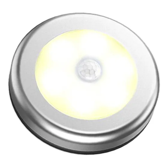 6led Luz Inalámbrica Auto Sensor De Movimiento Detector De L
