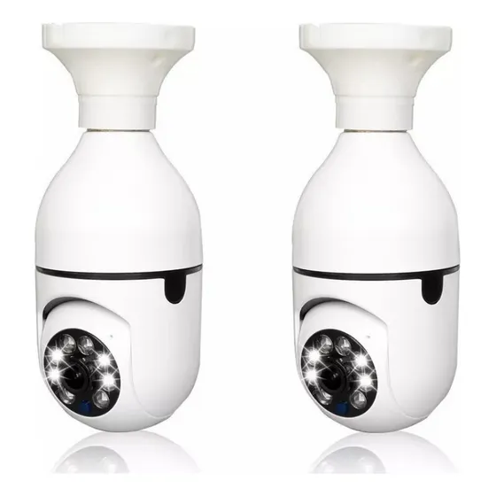 W Câmera Yi Iot, 5g, 2.4g, 4mp, Lâmpada Wifi, Pacote Com 2