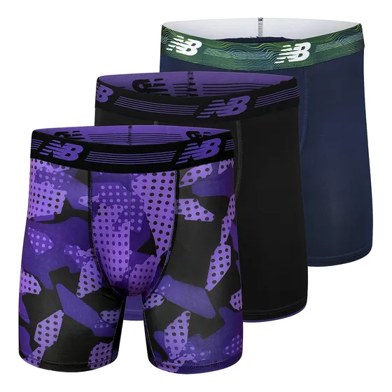 New Balance's Ultra Soft Performance 6  Boxer Briefs Sin Mos