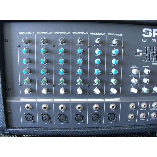 Consola Fender Con Potencia, Modelo Srm 6302