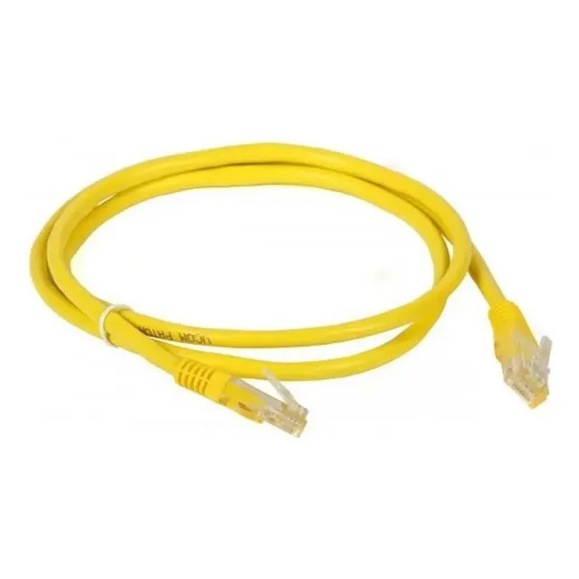 Cable De Red Patch Cord Furukawa Utp Cat6 2,5 Metros Rj45 Color Amarillo