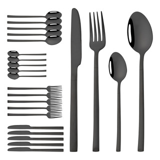 Cubertería, Tenedor, Cuchillo, Cuchara, 24 Unidades, Cuchara Cubertería, Tenedor, Cuchillo, Cuchara, 24 Unidades, Cuchara