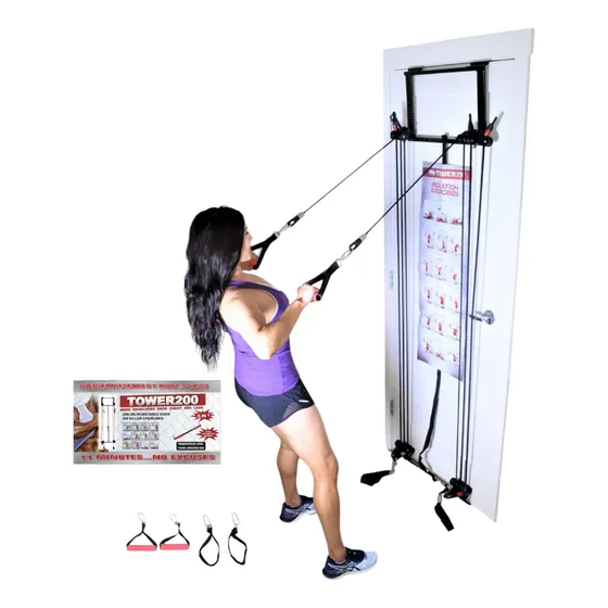 Tower Gym 200 Maquina Ejercicios Peso Resistencia Poleas