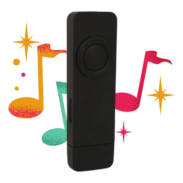 Reproductor Mp3 Ruffo Rf-mp3 C/ Correa Sin Memoria Color Negro