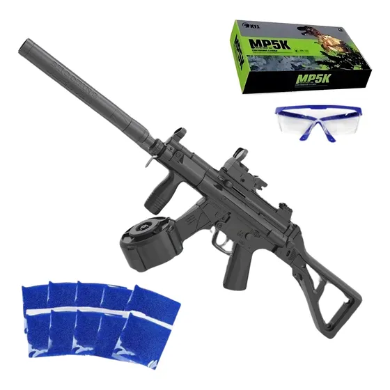 Ametralladora Automatica Mp5 Ka Arma Juguete 50mil Hidrogel