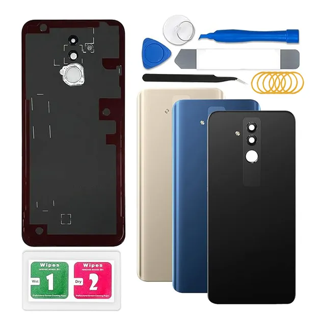 Tapa Trasera Para Huawei Mate 20 Lite Con Cristal Cámara