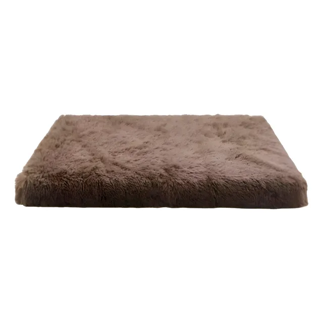 Cama Cucha Para Mascota Peluda Perro Gato Tamaño L 80 X 55cm