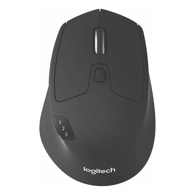 Mouse Triathlon M720 Inalámbrico Multidispositivo Logitech Color Negro