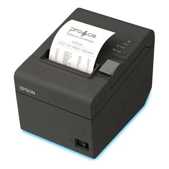 Impressora Não Fiscal Epson Térmica Tm-t20 Ethernet - Rede