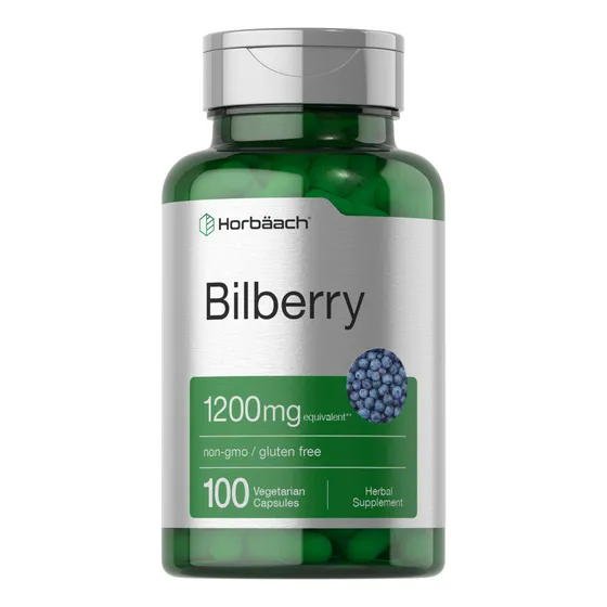 Suplemento De Extracto De Arándano Horbaach 1200 Mg 100 Cáps
