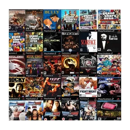 5 Juegos Play Station 2 Por Pedido