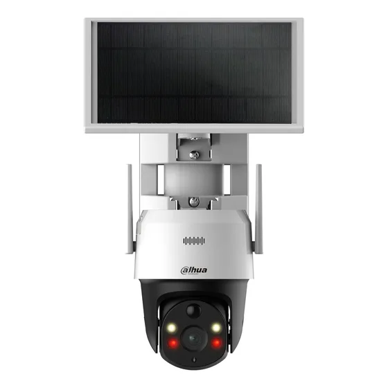 Camara Ip Solar Pt 360° Dahua 4mp 4g 4mm Audio Ir30/l30 Color Blanco