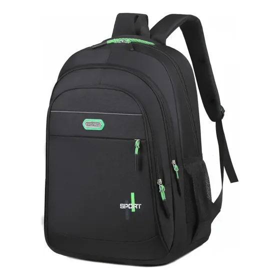 Mochila Masculina Impermeável Faculdade Alça Reforçada Verde