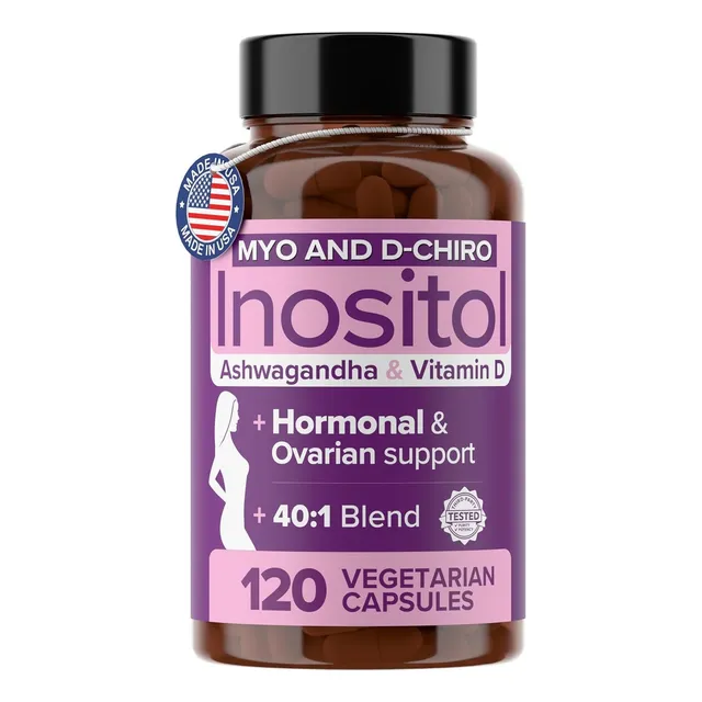 Suplemento en cápsula Intimate Rose Myo Inositol de 120 un