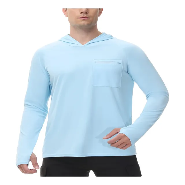 Camiseta Pesca Para Hombre Manga Larga Proteccion Solar