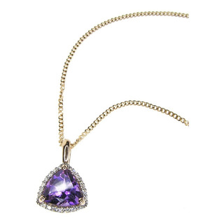 Dije Conjunto Amatista Diamantes Oro 18k. - Arrighi Joyas Dije Conjunto Amatista Diamantes Oro 18k. - Arrighi Joyas