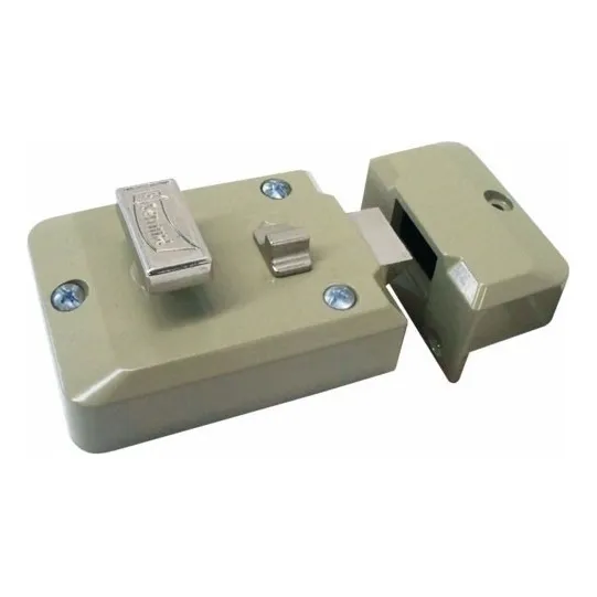 Cerradura Chapa Sobreponer Para Tráfico Pesado 620 Phillips Color Beige