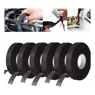 6 Pcs Cinta Aislar Tela Automotriz Resiste Alta Temperatura 6 Pcs Cinta Aislar Tela Automotriz Resiste Alta Temperatura