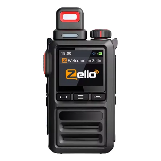 W Novo Zello Walkie Talkie 4g, Rede Completa, Wi-fi Global