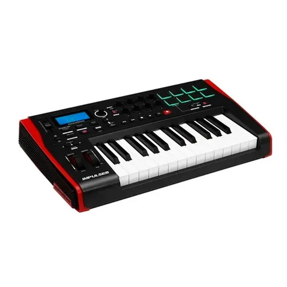 Teclado Controlador Midi Impulse 25 Usb 25 Teclas Novation