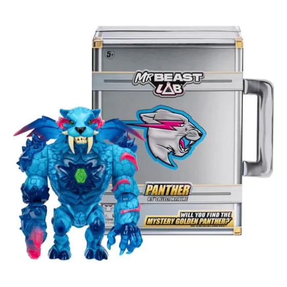 Mrbeast Lab Panther Figura De Colección 16.5cm