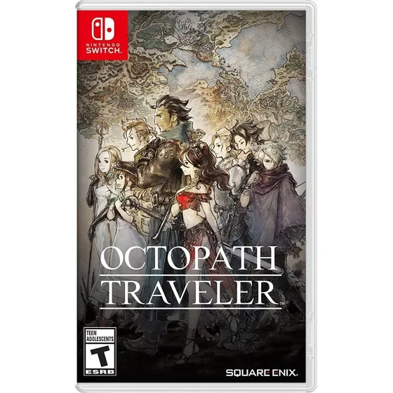 Octopath Traveler - Mídia Física - Novo - Switch