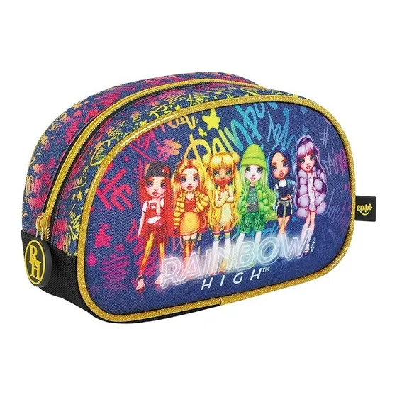Estuche Ovalado Para Niñas Raimbow High