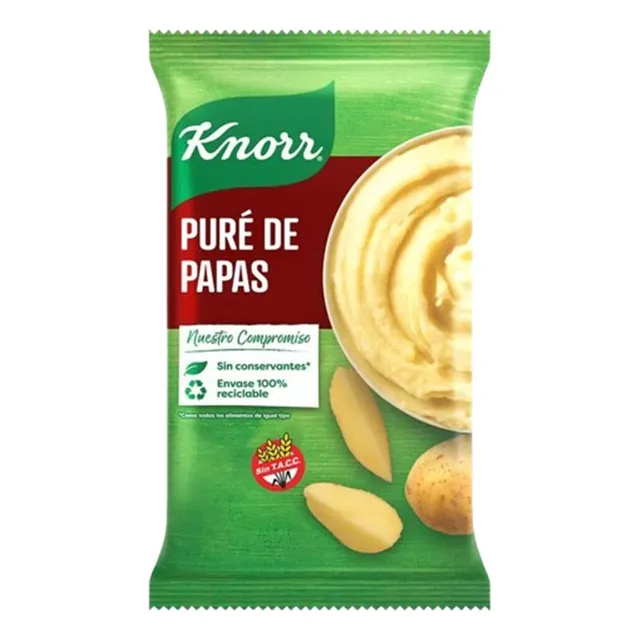 Puré Instantáneo Knorr Papa Clasico 125g X12u