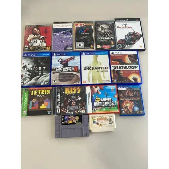 Jogos Playstation Físico Originais Ps1 Ps2 Ps3 Ps4 Ps5