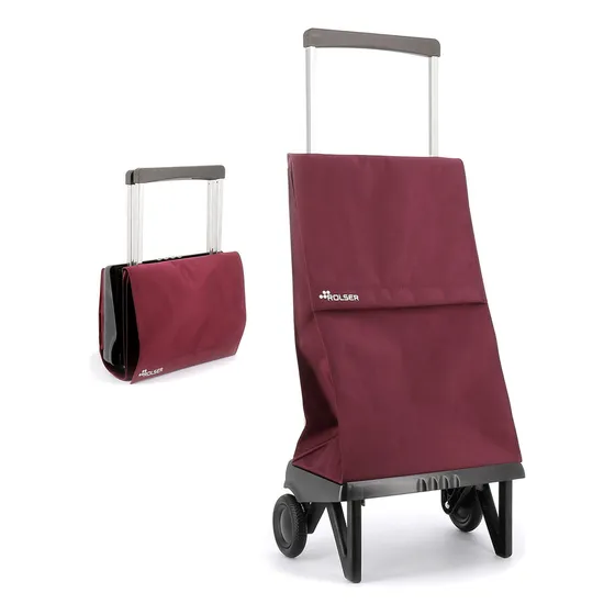 Carro Chango De Compras Reforzado Liviano Reforzado Rolser Color Violeta