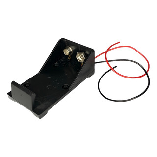 Portapila Soporte Sujetador Sin Plug Rígido 2 Baterías 9 V Portapila Soporte Sujetador Sin Plug Rígido 2 Baterías 9 V