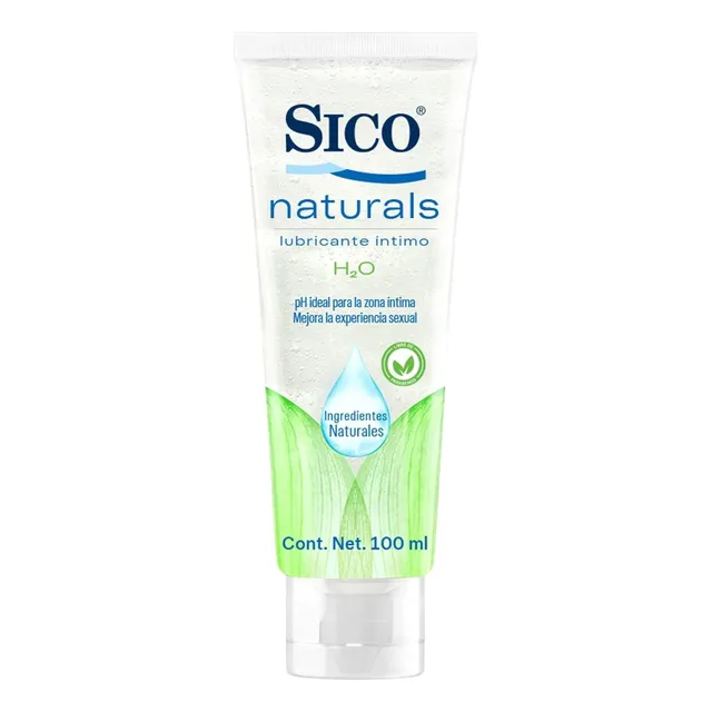 Sico Naturals Lubricante Íntimo H2o Gel Ph Balanceado 100 Ml