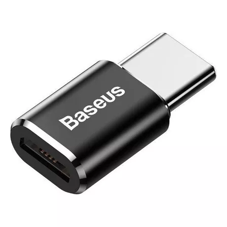 Adaptador Usb -c Macho A Micro-usb Hembra Carga 2.4a Baseus